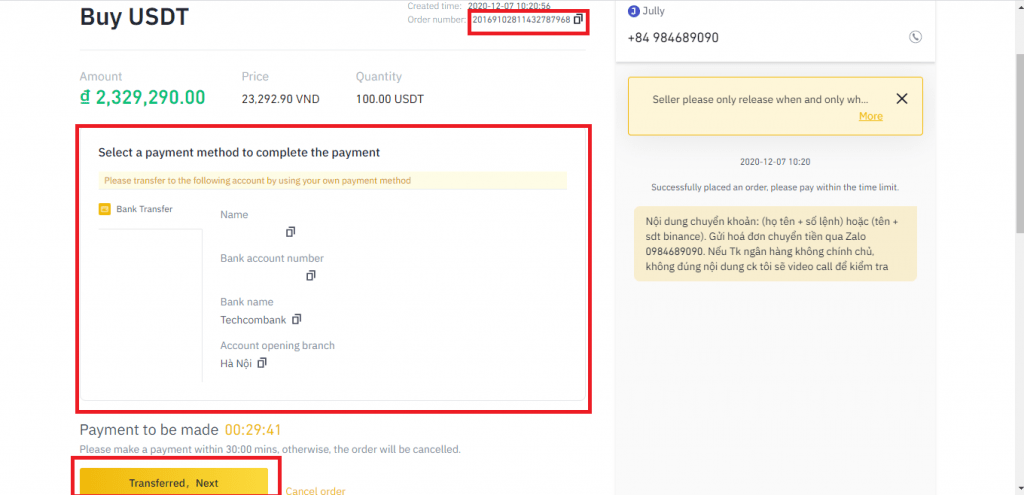 Hướng dẫn mua bán USDT trên sàn giao dịch Binance P2P