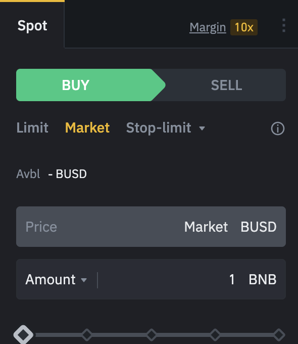 binance market