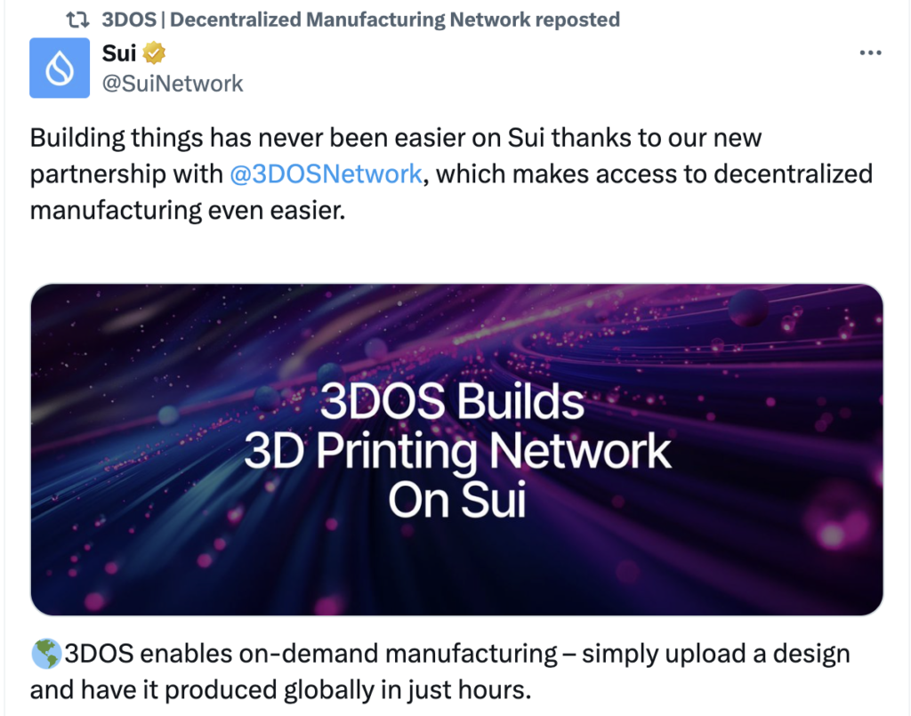 3DOS triển khai mạng lưới in 3D phi tập trung trên blockchain Sui 4 image 42