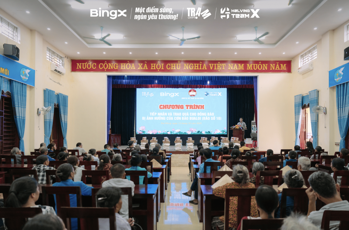 BingX Đóng Góp 50,000 USD Cứu Trợ Người Dân Vùng Lũ Miền Bắc 9 2