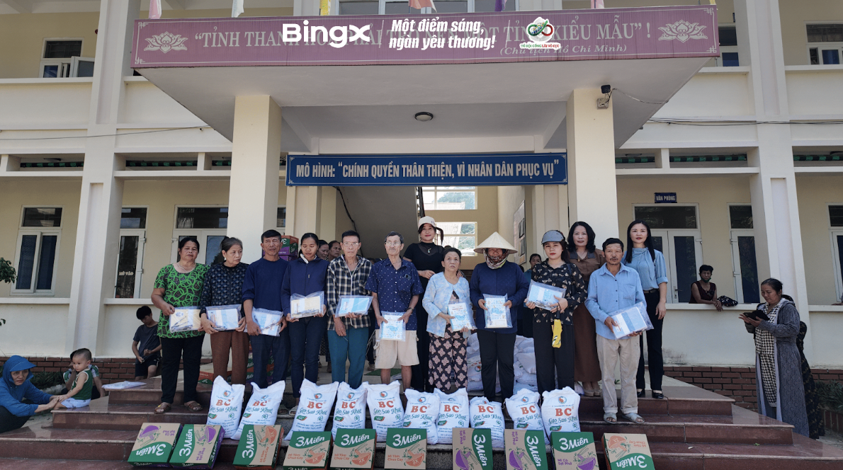 BingX Đóng Góp 50,000 USD Cứu Trợ Người Dân Vùng Lũ Miền Bắc 10 3