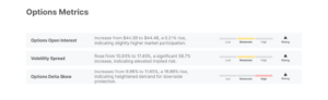 Off-chain Options metrics